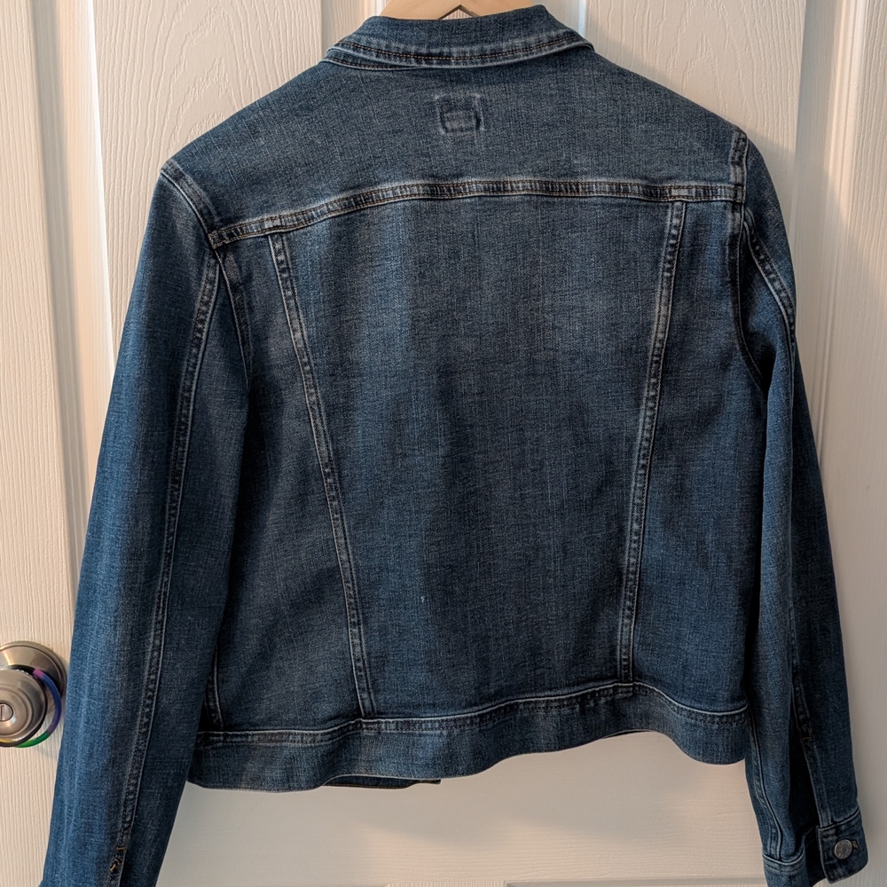 J.CREW Cropped Denim Jacket - Picture 2 of 5